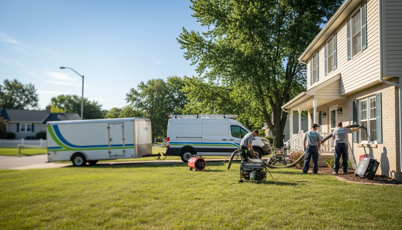 Flooded Basement Restoration And Cleanup With Repair in Rolling Hills, WY near me